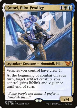 Kotori, Pilot Prodigy - Neon Dynasty Commander (NEC) #2 (Foil)