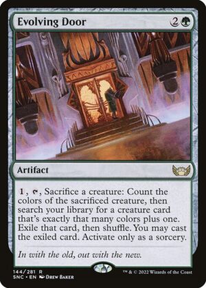 Evolving Door - Streets of New Capenna (SNC) #144 (Foil)