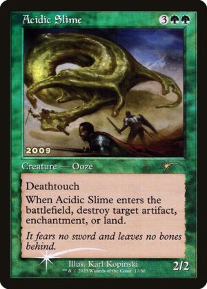 Acidic Slime - 30th Anniversary Play Promos (P30A) #17 (Foil)