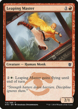 Leaping Master - Khans of Tarkir (KTK) #114