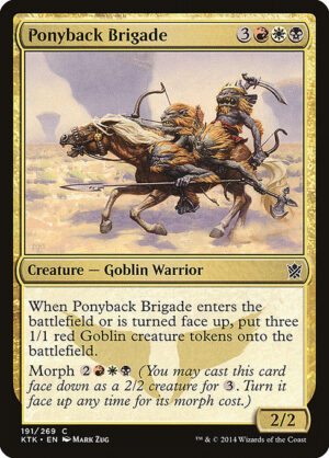 Ponyback Brigade - Khans of Tarkir (KTK) #191