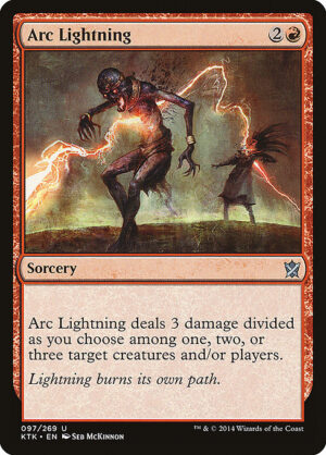 Arc Lightning - Khans of Tarkir (KTK) #97
