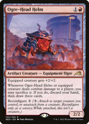 Ogre-Head Helm - Kamigawa: Neon Dynasty (NEO) #155