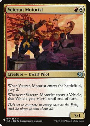 Veteran Motorist - The List (PLST) #KLD-188
