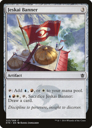 Jeskai Banner - Khans of Tarkir (KTK) #222