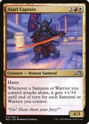 Asari Captain - Kamigawa: Neon Dynasty (NEO) #215