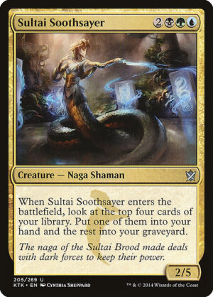 Sultai Soothsayer - Khans of Tarkir (KTK) #205