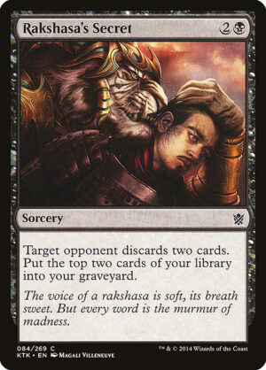 Rakshasa's Secret - Khans of Tarkir (KTK) #84