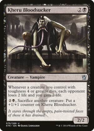 Kheru Bloodsucker - Khans of Tarkir (KTK) #75