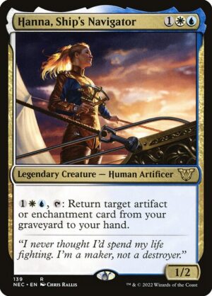 Hanna, Ship's Navigator - Neon Dynasty Commander (NEC) #139