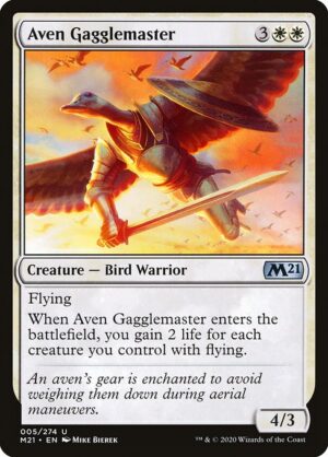 Aven Gagglemaster - Core Set 2021 (M21) #5 (Foil)