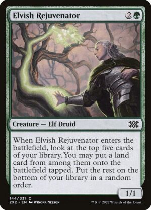 Elvish Rejuvenator - Double Masters 2022 (2X2) #144 (Foil)