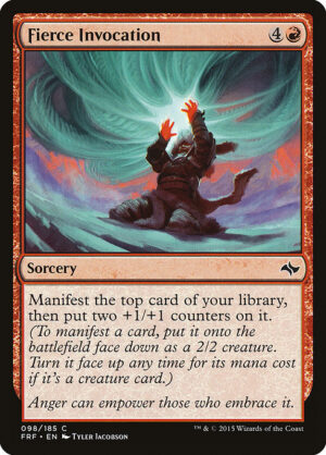 Fierce Invocation - Fate Reforged (FRF) #98