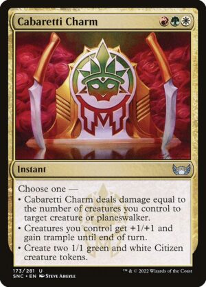 Cabaretti Charm - Streets of New Capenna (SNC) #173 (Foil)