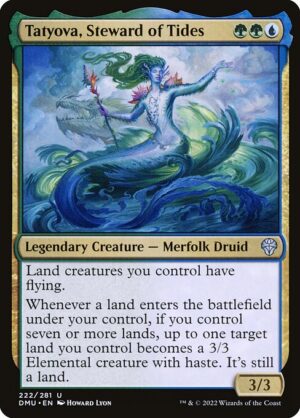 Tatyova, Steward of Tides - Dominaria United (DMU) #222