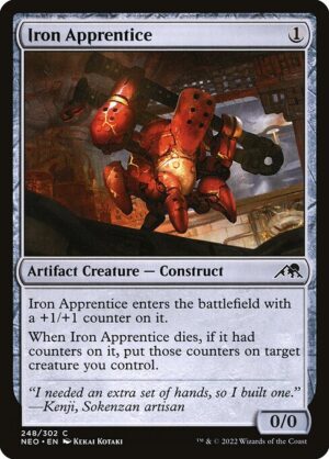 Iron Apprentice - Kamigawa: Neon Dynasty (NEO) #248 (Foil)