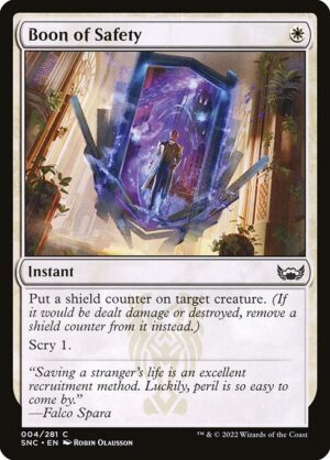 Boon of Safety - Streets of New Capenna (SNC) #4