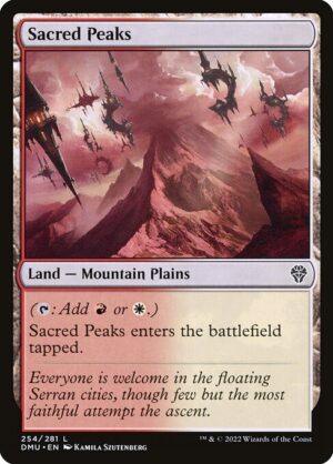 Sacred Peaks - Dominaria United (DMU) #254