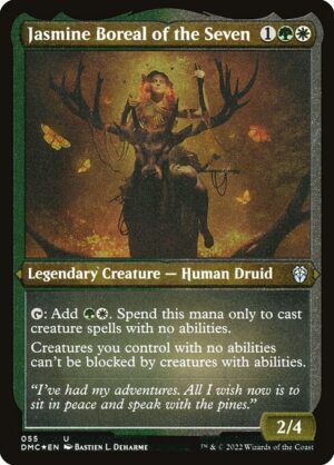 Jasmine Boreal of the Seven - Dominaria United Commander (DMC) #55 (Etched)