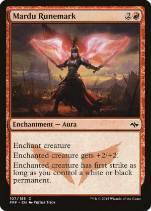 Mardu Runemark - Fate Reforged (FRF) #107