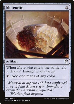 Meteorite - Dominaria United (DMU) #235 (Foil)