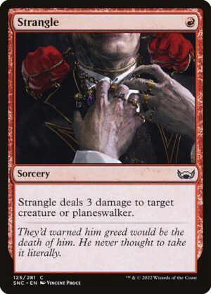 Strangle - Streets of New Capenna (SNC) #125
