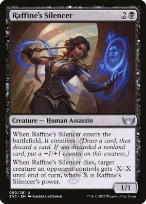 Raffine's Silencer - Streets of New Capenna (SNC) #90 (Foil)