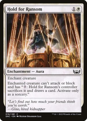 Hold for Ransom - Streets of New Capenna (SNC) #16 (Foil)