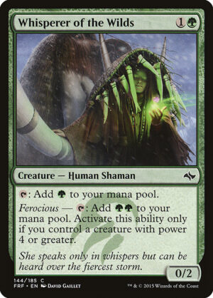 Whisperer of the Wilds - Fate Reforged (FRF) #144