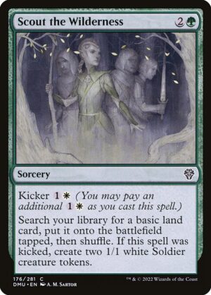 Scout the Wilderness - Dominaria United (DMU) #176 (Foil)