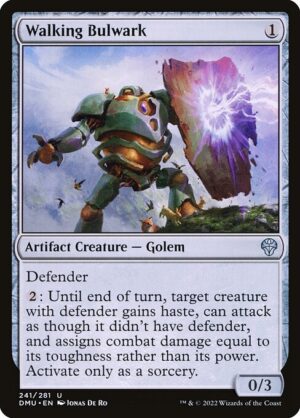 Walking Bulwark - Dominaria United (DMU) #241 (Foil)