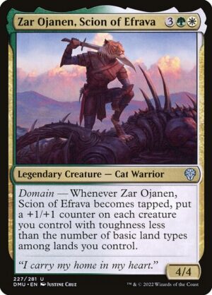 Zar Ojanen, Scion of Efrava - Dominaria United (DMU) #227 (Foil)