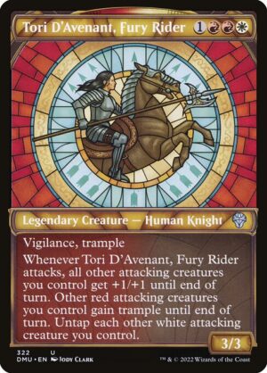 Tori D'Avenant, Fury Rider - Dominaria United (DMU) #322