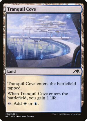 Tranquil Cove - Kamigawa: Neon Dynasty (NEO) #280 (Foil)