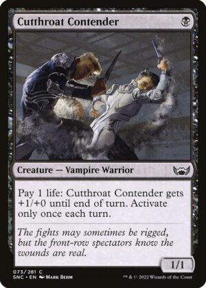Cutthroat Contender - Streets of New Capenna (SNC) #73