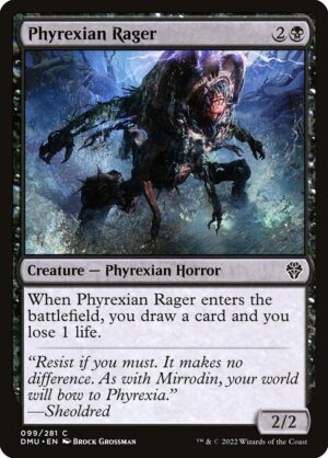 Phyrexian Rager - Dominaria United (DMU) #99