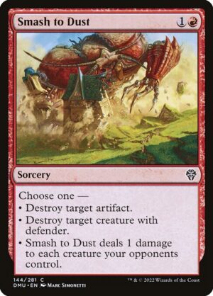 Smash to Dust - Dominaria United (DMU) #144 (Foil)