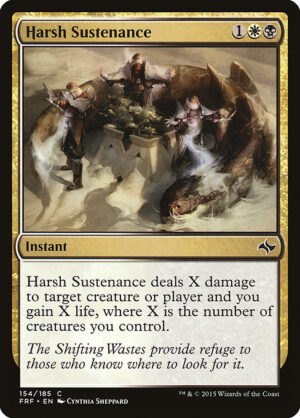 Harsh Sustenance - Fate Reforged (FRF) #154