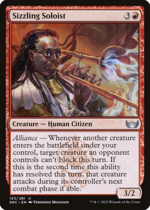 Sizzling Soloist - Streets of New Capenna (SNC) #123