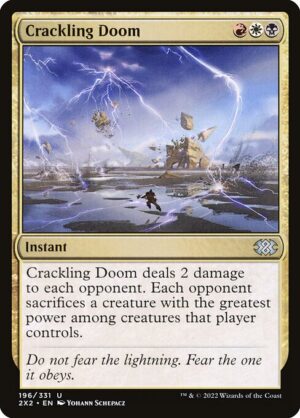 Crackling Doom - Double Masters 2022 (2X2) #196