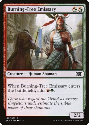 Burning-Tree Emissary - Double Masters 2022 (2X2) #189