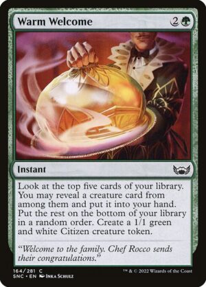 Warm Welcome - Streets of New Capenna (SNC) #164 (Foil)