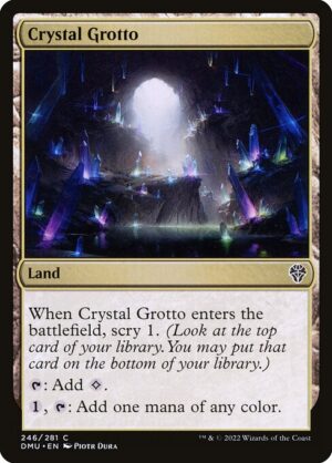 Crystal Grotto - Dominaria United (DMU) #246 (Foil)