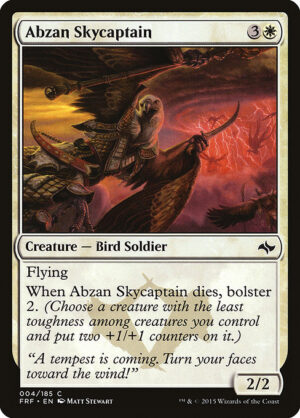 Abzan Skycaptain - Fate Reforged (FRF) #4