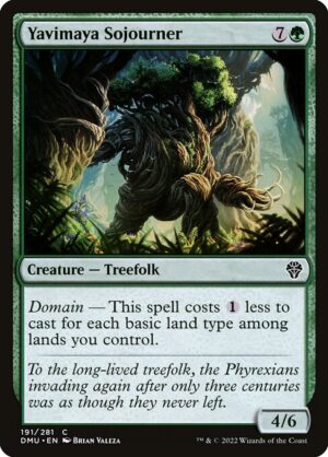 Yavimaya Sojourner - Dominaria United (DMU) #191 (Foil)
