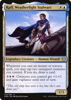 Raff, Weatherlight Stalwart - Dominaria United (DMU) #212