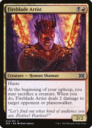 Fireblade Artist - Double Masters 2022 (2X2) #214 (Foil)