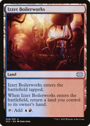 Izzet Boilerworks - Double Masters 2022 (2X2) #326