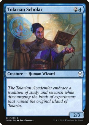 Tolarian Scholar - Dominaria (DOM) #71