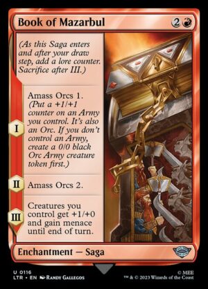 Book of Mazarbul - The Lord of the Rings: Tales of Middle-earth (LTR) #116